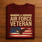 Air Force Veteran Shirt – Proud Military Service Tee for Veterans, Gifts & Everyday Patriotic Wear, Veteran Of The United States Sweatshirt