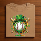 Dripping Baseball Drip St Patrick’s Day Shirt Youth Boy Men | Kids Baseball Saint Pattys Tee, Baseball St St Patricks Sweatshirt, Gift Irish