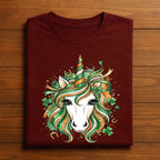 Irish Unicorn Shirt St Patricks Day Glitter Clover Horse Tee Green Lucky Girl Gift for Kids Teens and Women, Nurse Saint Patty's Sweatshirt