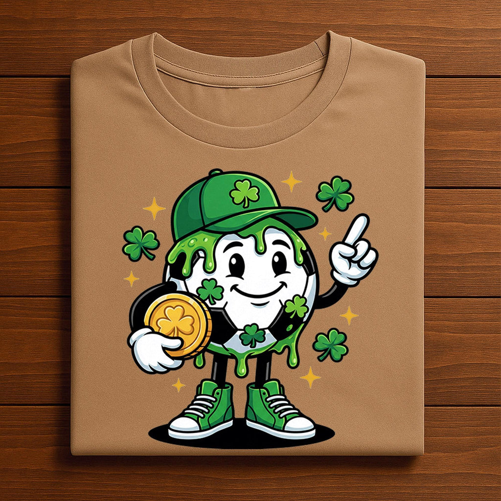 Dripping Soccer Drip St Patricks Day Shirt Youth Boy Men | Gift Kids Soccer Saint Pattys Tee, Soccer St Patrick’s Day Sweatshirt