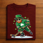 Funny Leprechaun Hockey Shirt – St Patrick’s Day Lucky Sports Tee, Hoodie, Sweatshirt Gift for Hockey Fans and Players