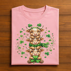 Cute Highland Cow Family Shirt – St Patrick’s Day Lucky Cow Tee, Hoodie, Sweatshirt Gift for Farm Animal Lovers