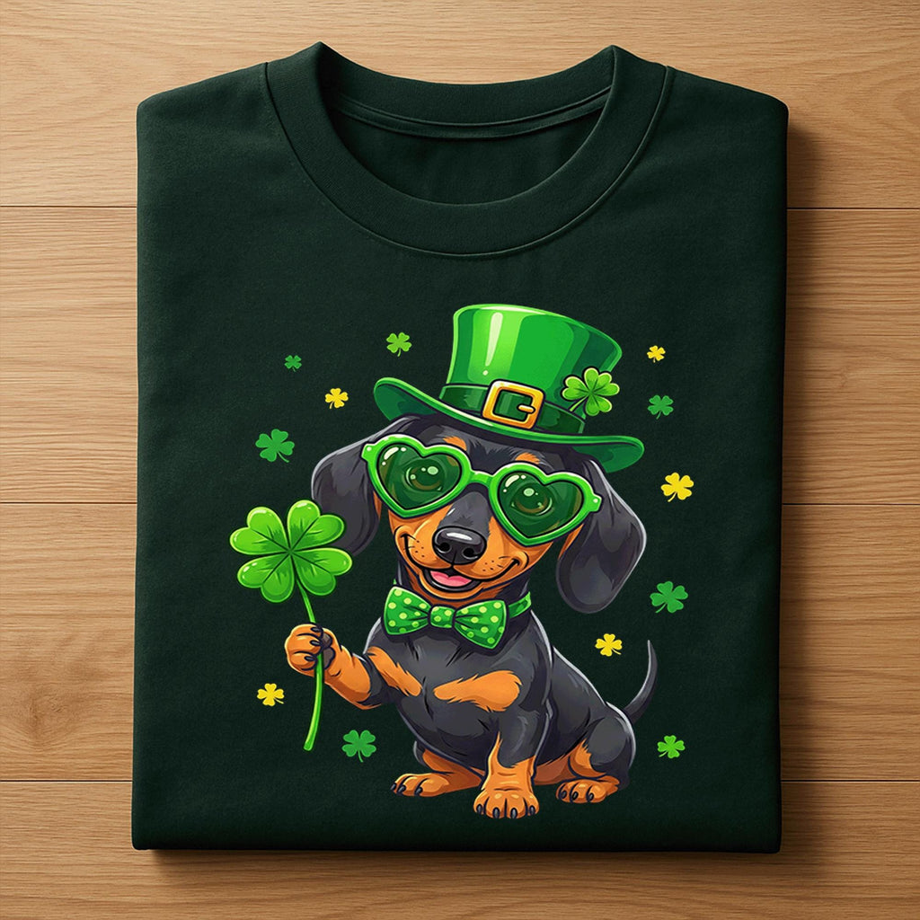 St Patrick's Day Dachshund Shirt – Irish Dog Tee