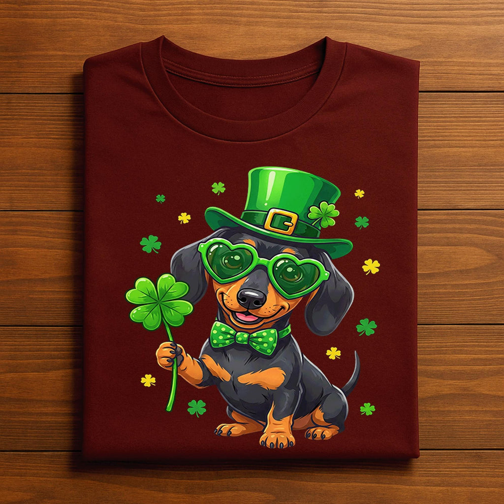 St Patrick's Day Dachshund Shirt – Irish Dog Tee