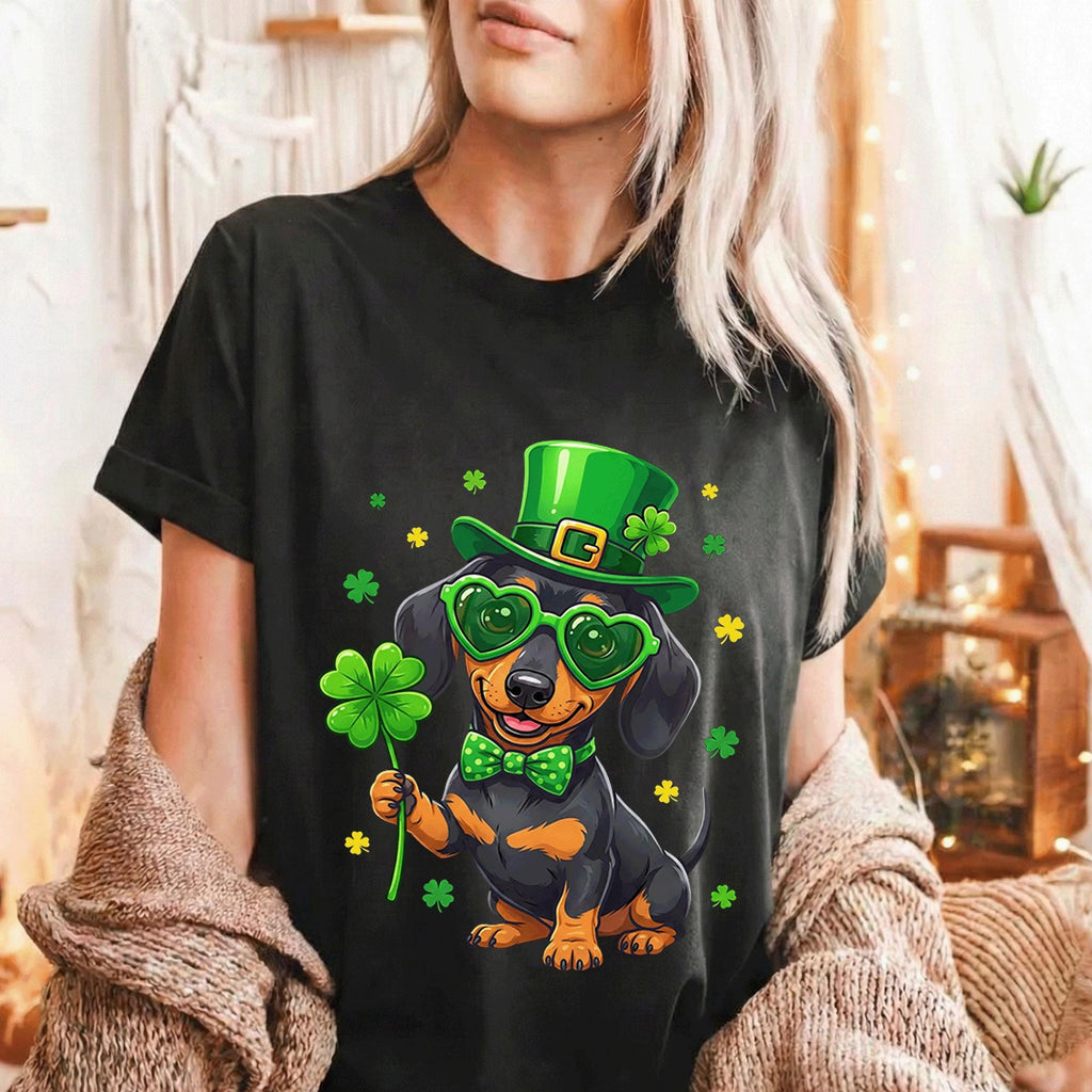 St Patrick's Day Dachshund Shirt – Irish Dog Tee