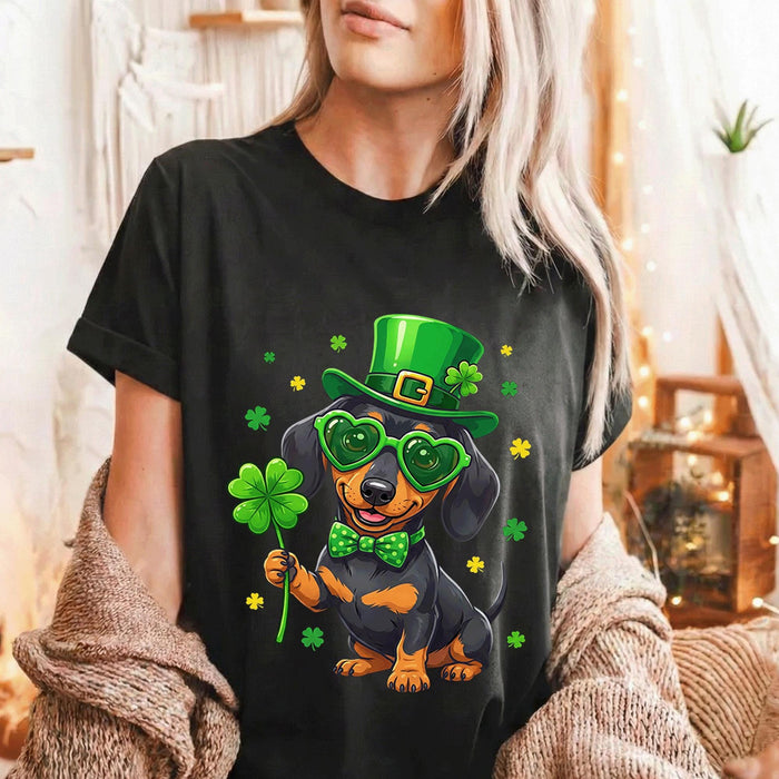 St Patrick's Day Dachshund Shirt – Irish Dog Tee