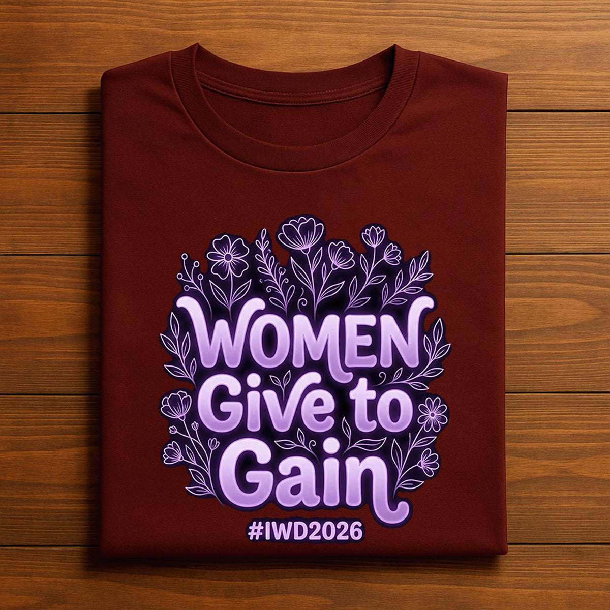 Women Give to Gain Shirt – International Women’s Day Empowerment Tee Hoodie Sweatshirt Gift
