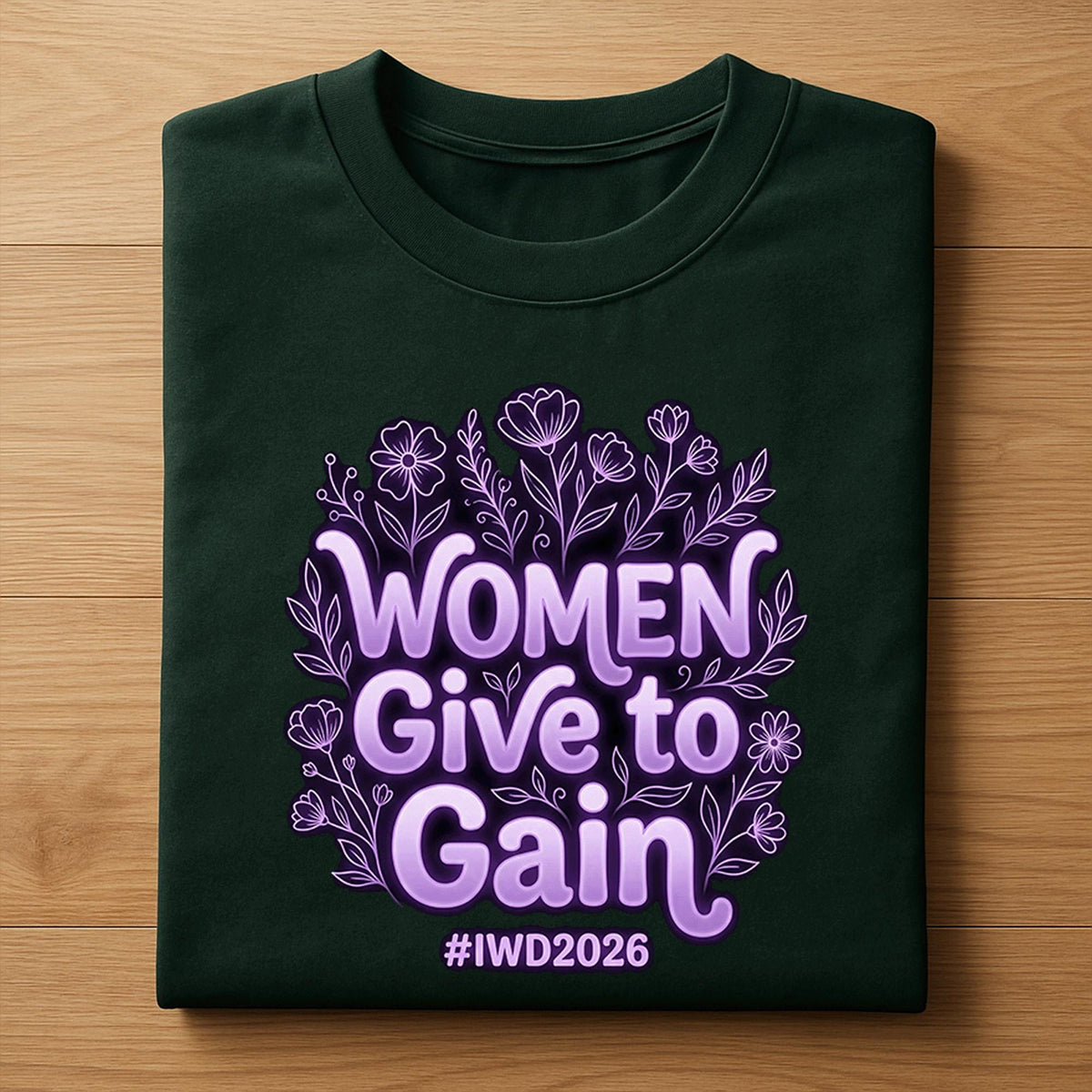 Women Give to Gain Shirt – International Women’s Day Empowerment Tee Hoodie Sweatshirt Gift