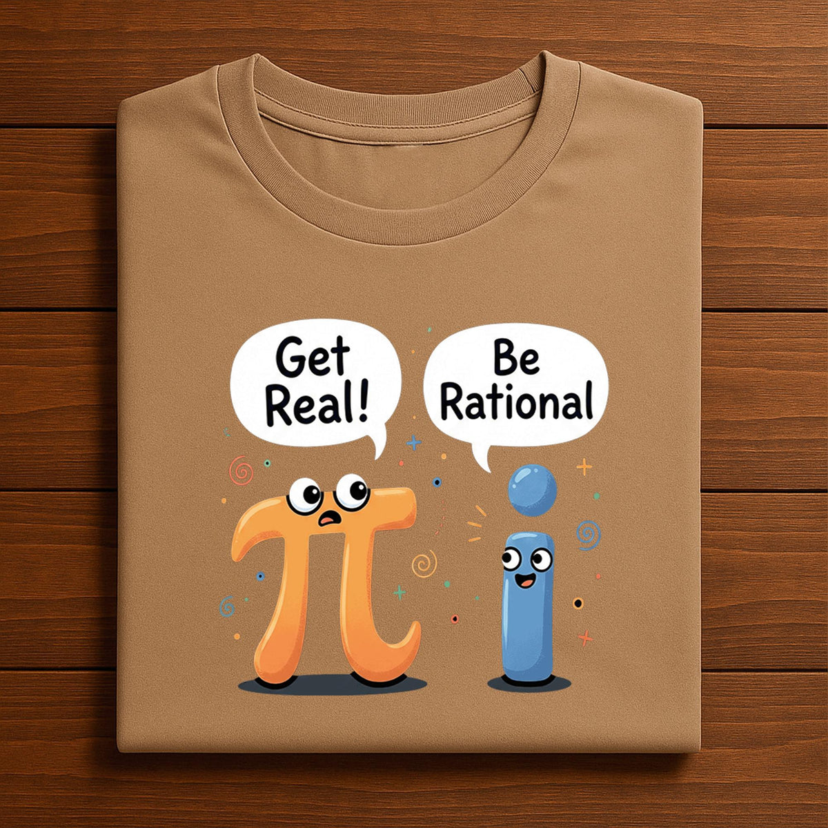 Get Real Be Rational Pi Shirt – Funny Math Symbol Joke Tee, Hoodie, Sweatshirt Gift for Students, STEM Teachers, Math Nerds