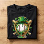 Dripping Baseball Drip St Patrick’s Day Shirt Youth Boy Men | Kids Baseball Saint Pattys Tee, Baseball St St Patricks Sweatshirt, Gift Irish
