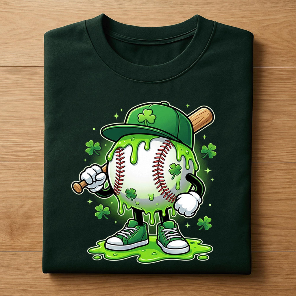 Dripping Baseball Drip St Patrick’s Day Shirt Youth Boy Men | Kids Baseball Saint Pattys Tee, Baseball St St Patricks...