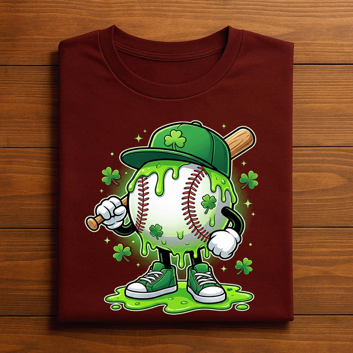 Dripping Baseball Drip St Patrick’s Day Shirt Youth Boy Men | Kids Baseball Saint Pattys Tee, Baseball St St Patricks Sweatshirt, Gift Irish