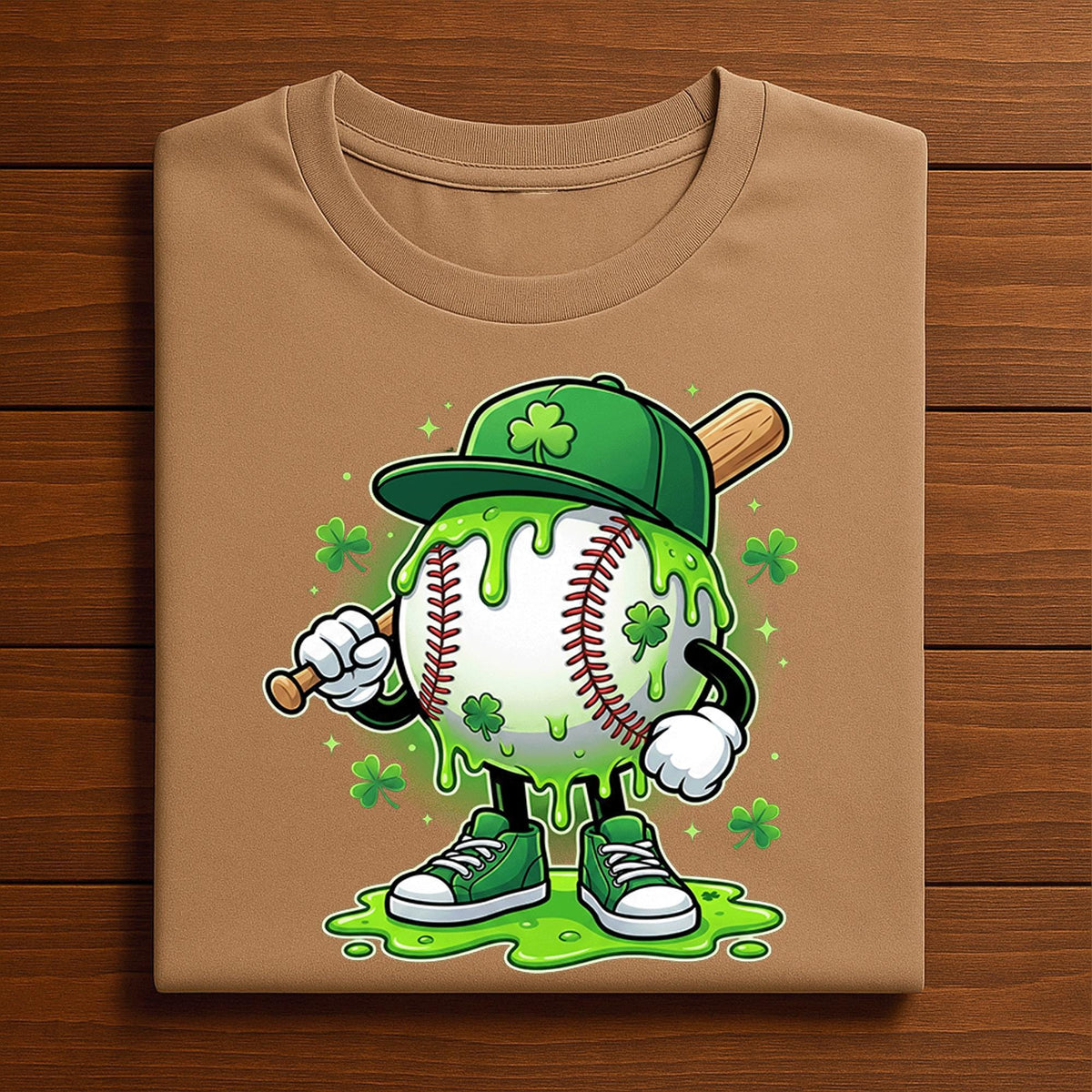Dripping Baseball Drip St Patrick’s Day Shirt Youth Boy Men | Kids Baseball Saint Pattys Tee, Baseball St St Patricks Sweatshirt, Gift Irish