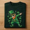 Dabbing Leprechaun St Patricks Day Shirt Youth Boy Girl Men Shamrock | Funny Irish Dance Saint Pattys Tee, Gift St Pa...