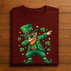Dabbing Leprechaun St Patricks Day Shirt Youth Boy Girl Men Shamrock | Funny Irish Dance Saint Pattys Tee, Gift St Patricks Sweatshirt