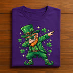 Dabbing Leprechaun St Patricks Day Shirt Youth Boy Girl Men Shamrock | Funny Irish Dance Saint Pattys Tee, Gift St Patricks Sweatshirt
