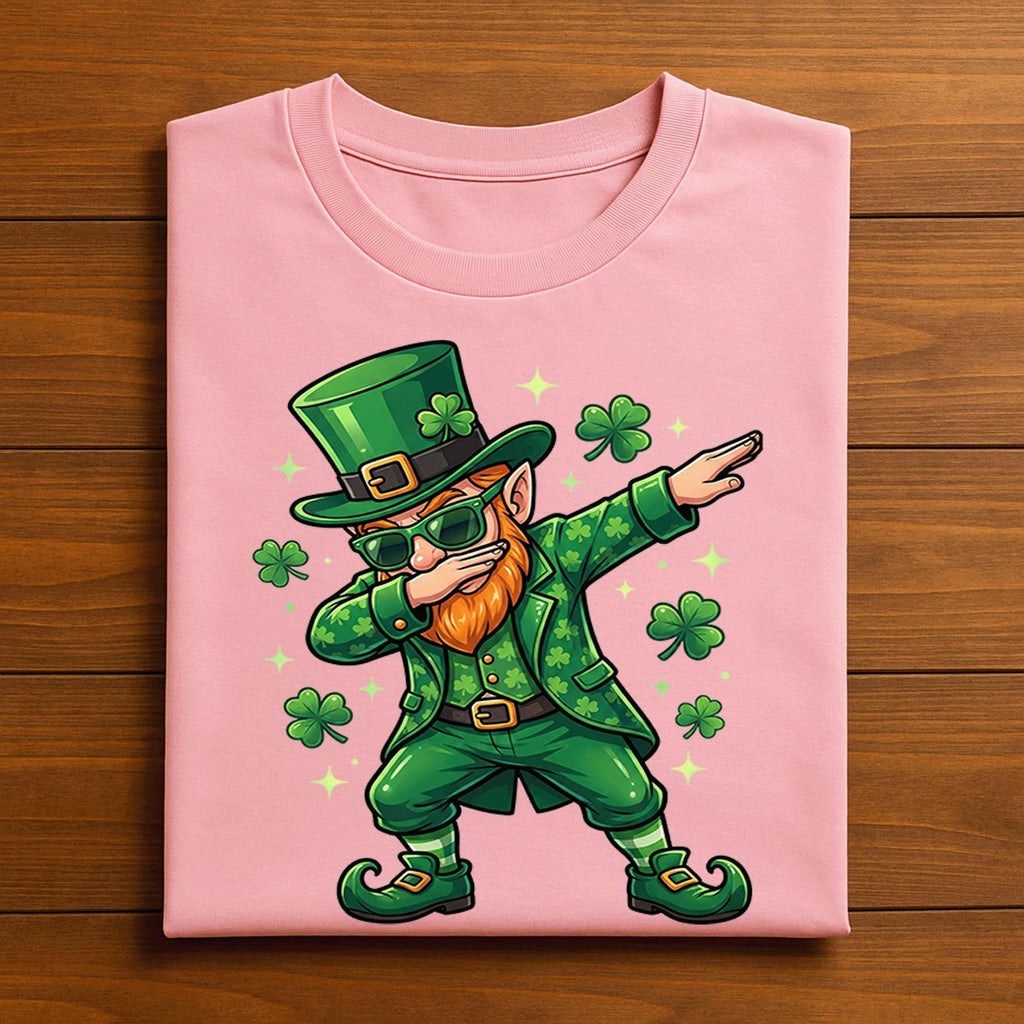 Dabbing Leprechaun St Patricks Day Shirt Youth Boy Girl Men Shamrock | Funny Irish Dance Saint Pattys Tee, Gift St Patricks Sweatshirt