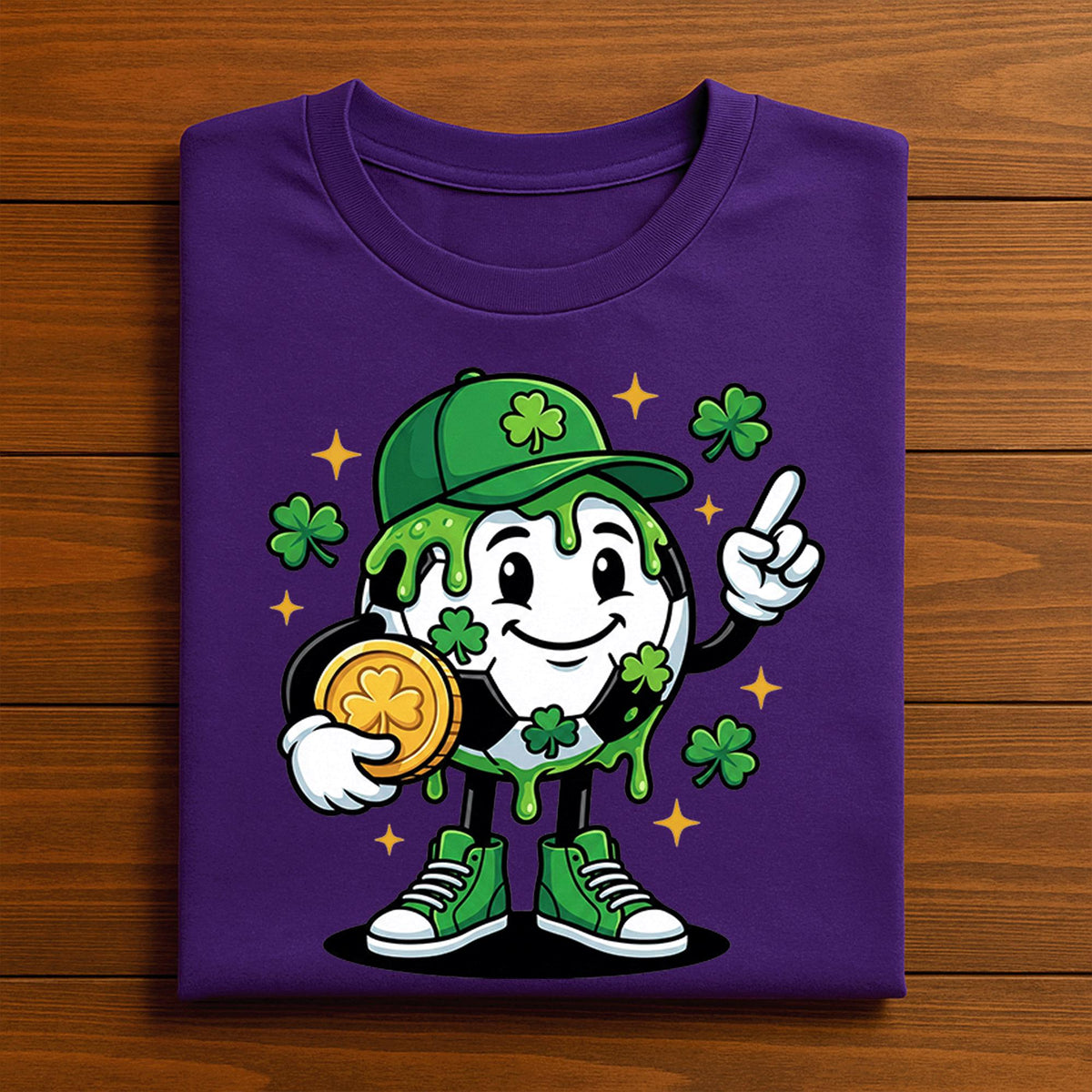 Dripping Soccer Drip St Patricks Day Shirt Youth Boy Men | Gift Kids Soccer Saint Pattys Tee, Soccer St Patrick’s Day Sweatshirt