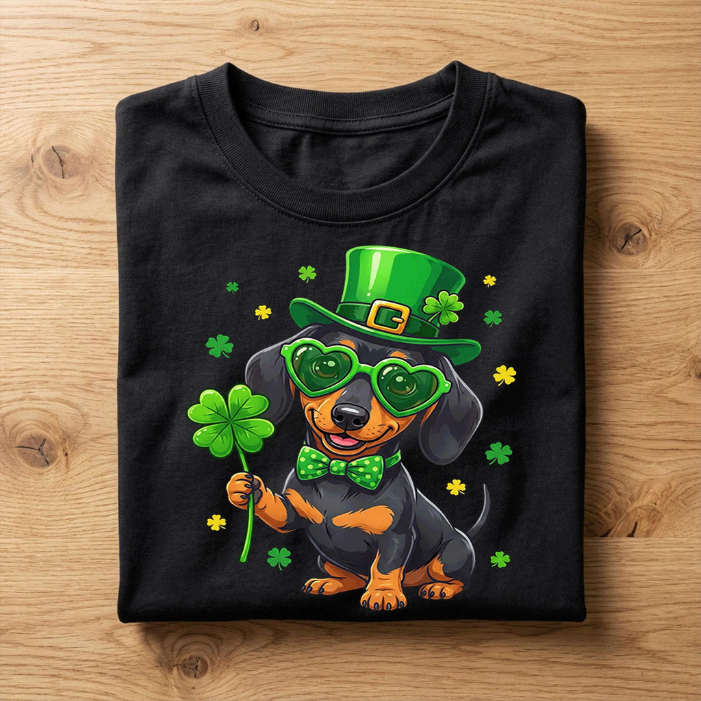St Patrick's Day Dachshund Shirt – Irish Dog Tee