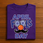 Funny April Fools Day Shirt with Mustache and Clown Nose – Prank Day Tee, Fools Day Hoodie, Sweatshirt Gift for Trickster Men Women Kids