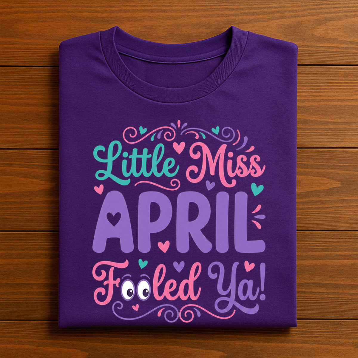 Little Miss April Fooled Ya Shirt – Cute Funny April Fools Day Tee, Fools Day Hoodie