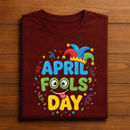 April Fools Day Shirt Youth Kids Men Women with Jester Hat – Funny Prank Day Tee, Hoodie, Sweatshirt Gift for Men, Women, Kids, Joke Lovers