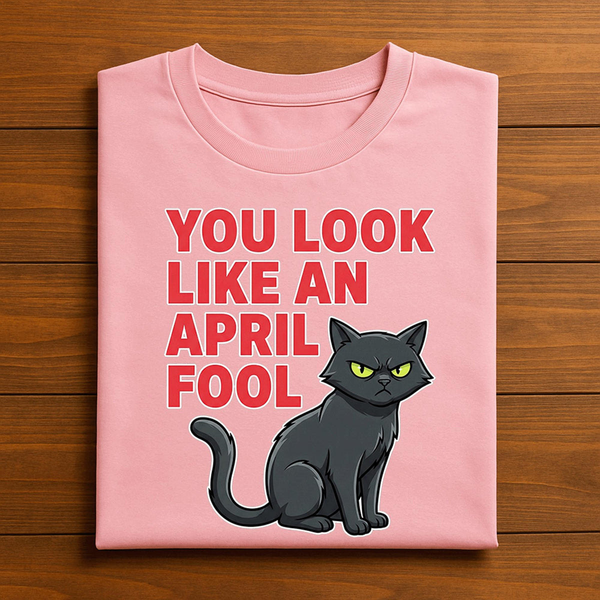 You Look Like an April Fool Shirt with Grumpy Cat – Funny Sarcastic April Fools Day Tee, April Fools Hoodie, Sweatshirt for Men, Women