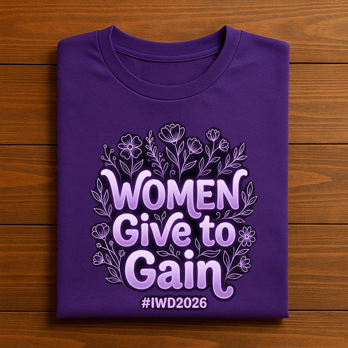 Women Give to Gain Shirt – International Women’s Day Empowerment Tee Hoodie Sweatshirt Gift