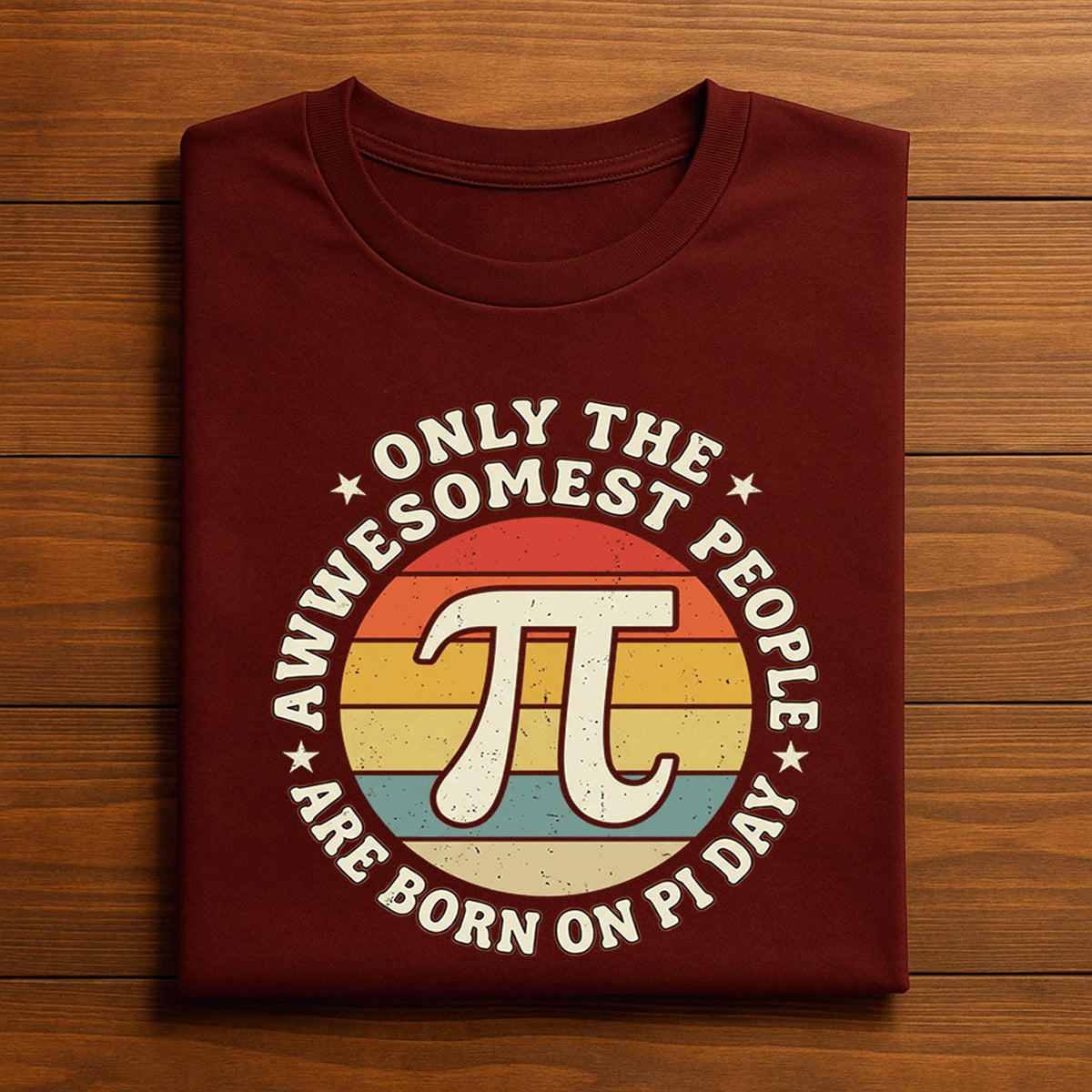 Born on Pi Day Shirt – Retro Style Funny Birthday Pi Tee, Hoodie, Sweatshirt Gift for Math Lovers, Geeks, Nerdy March Birthdays