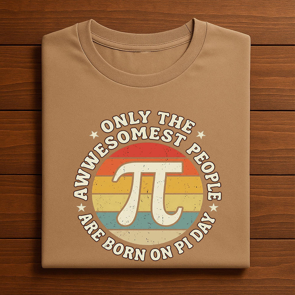 Born on Pi Day Shirt – Retro Style Funny Birthday Pi Tee, Hoodie, Sweatshirt Gift for Math Lovers, Geeks, Nerdy March Birthdays