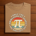 Born on Pi Day Shirt – Retro Style Funny Birthday Pi Tee, Hoodie, Sweatshirt Gift for Math Lovers, Geeks, Nerdy March Birthdays