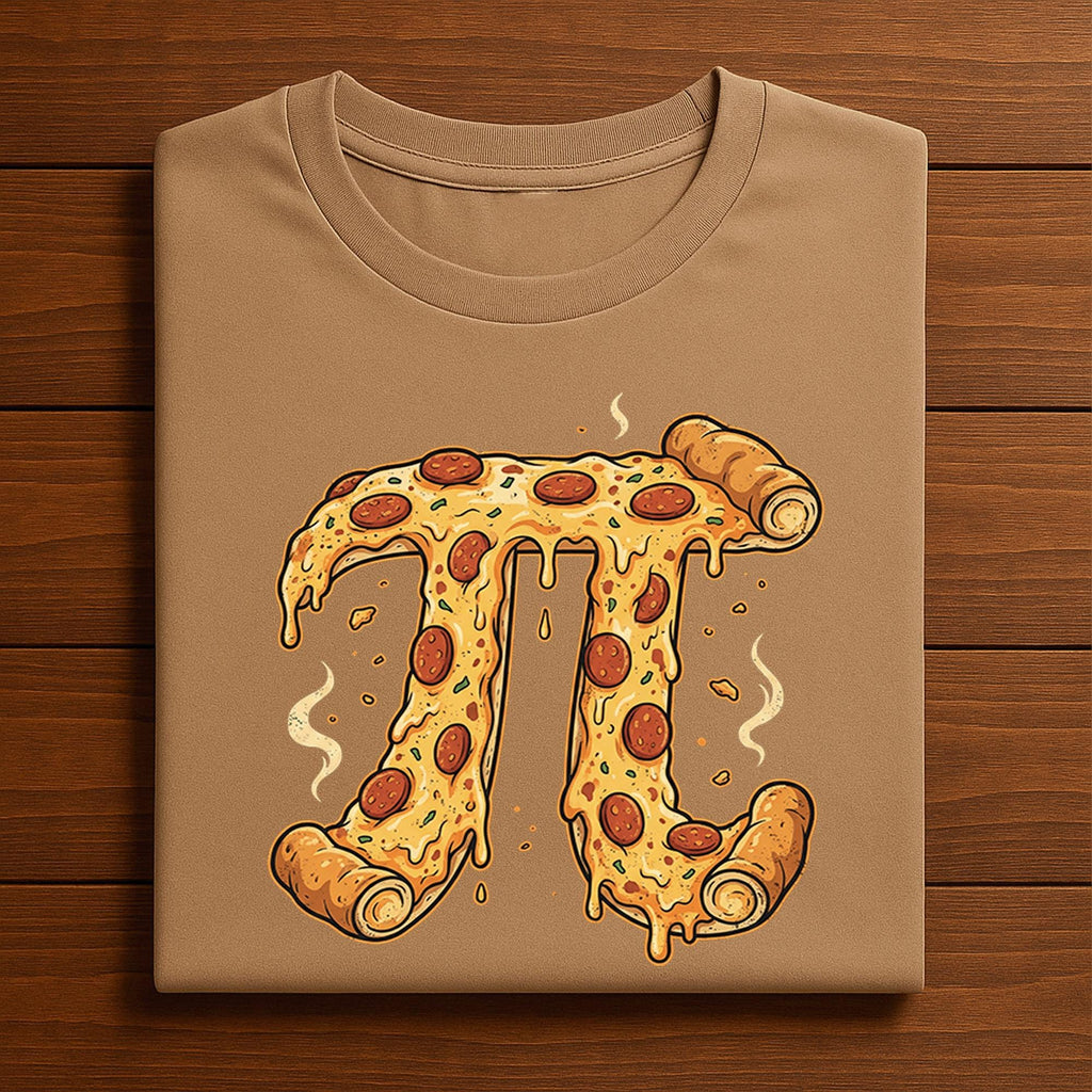 Pizza Pi Shirt – Funny Pi Day Math Lover Tee with Pepperoni Pizza Slice Symbol, Hoodie, Sweatshirt for Nerds, Foodies, Students