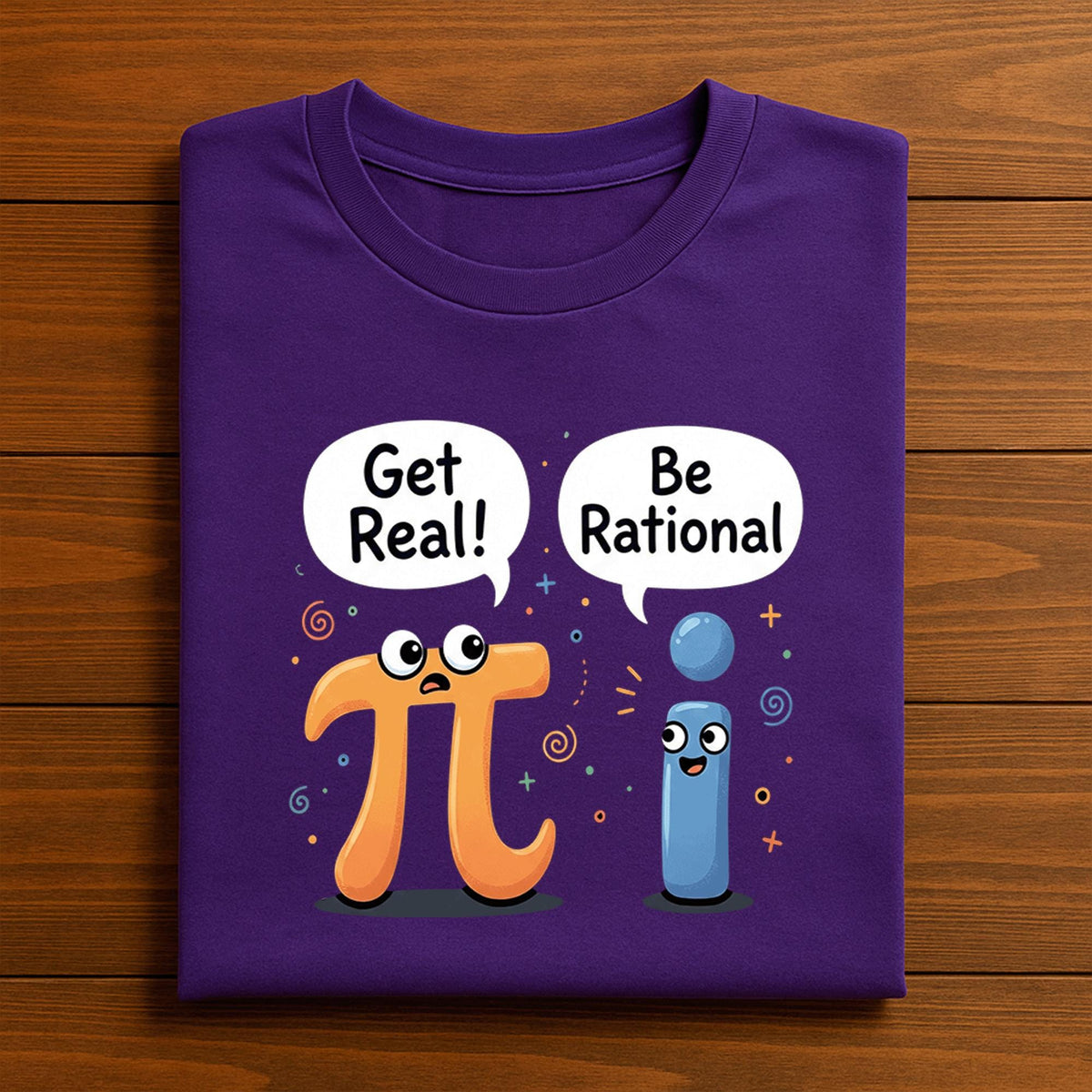 Get Real Be Rational Pi Shirt – Funny Math Symbol Joke Tee, Hoodie, Sweatshirt Gift for Students, STEM Teachers, Math Nerds