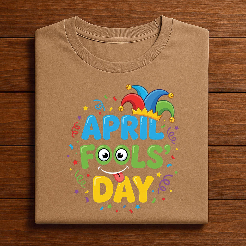 April Fools Day Shirt Youth Kids Men Women with Jester Hat – Funny Prank Day Tee, Hoodie, Sweatshirt Gift for Men, Women, Kids, Joke Lovers