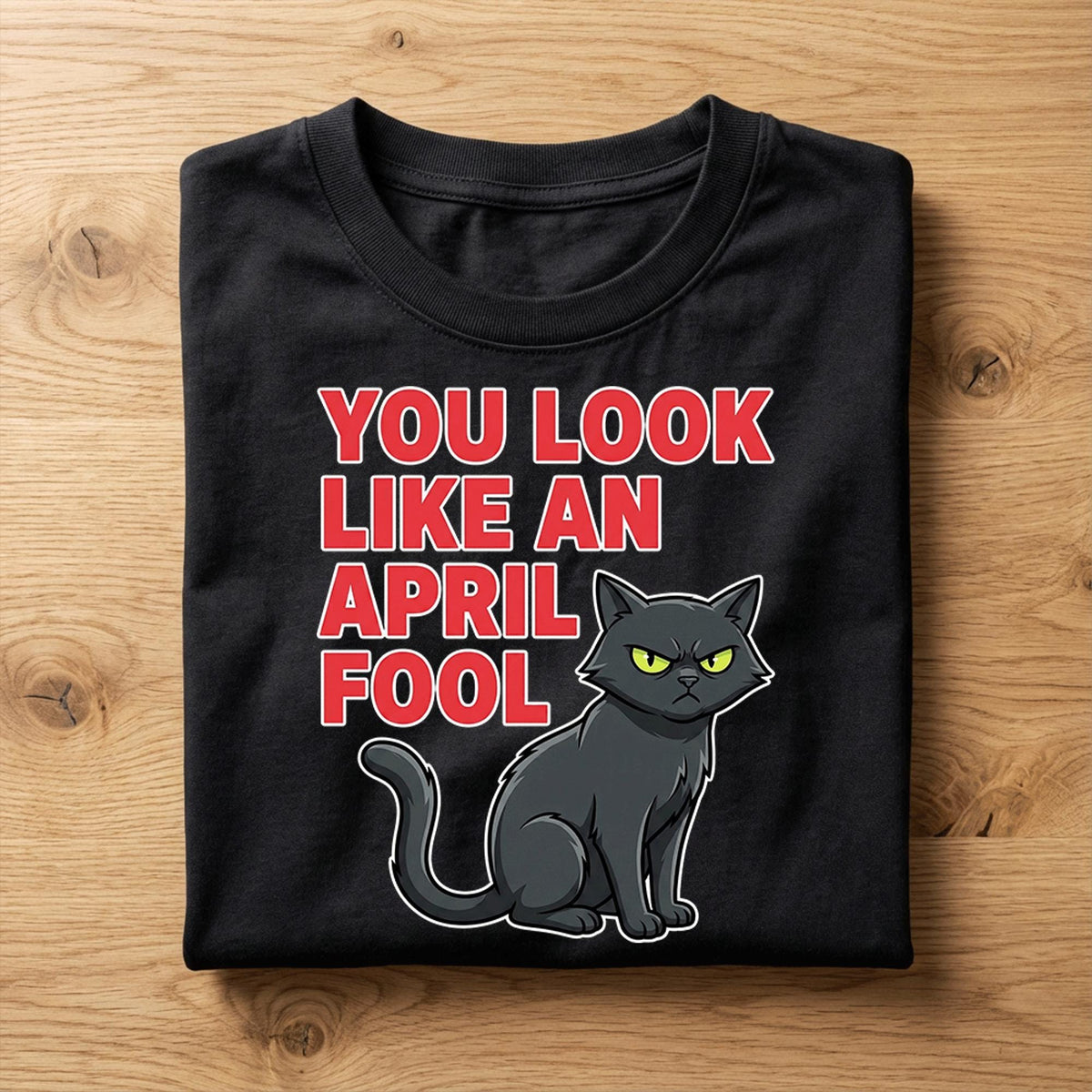 You Look Like an April Fool Shirt with Grumpy Cat – Funny Sarcastic April Fools Day Tee, April Fools Hoodie, Sweatshirt for Men, Women