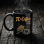 Pi and Coffee Mug Math Lover Gift Funny Pi Day Coffee Cup for Teachers Students Teacher Cup Pi Day Coffee Mug
