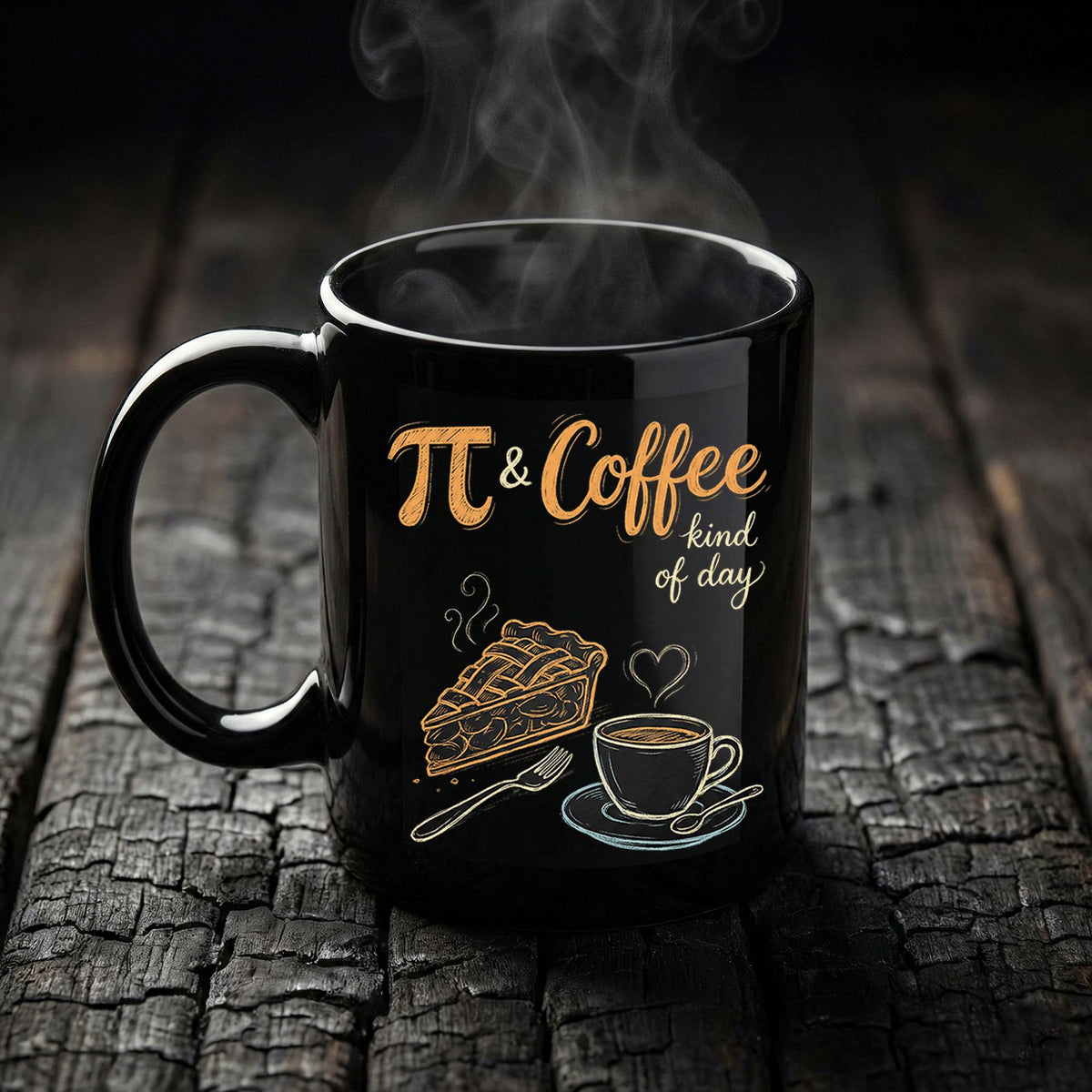 Pi and Coffee Mug Math Lover Gift Funny Pi Day Coffee Cup for Teachers Students Teacher Cup Pi Day Coffee Mug
