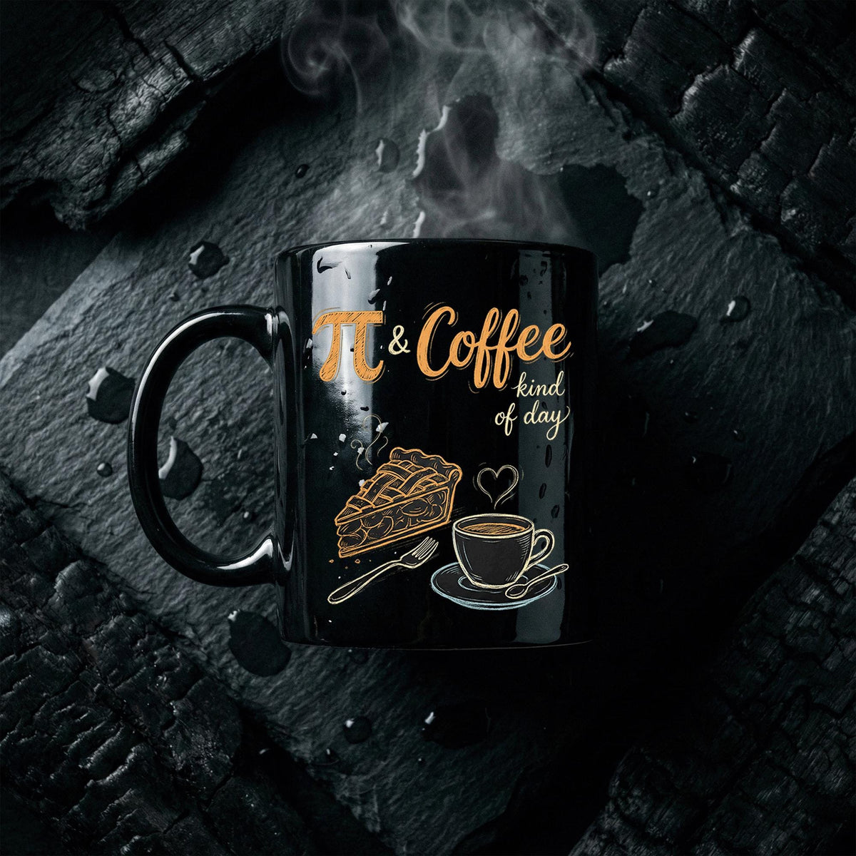 Pi and Coffee Mug Math Lover Gift Funny Pi Day Coffee Cup for Teachers Students Teacher Cup Pi Day Coffee Mug