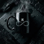 Infinite Pi Symbol Mug with Number Sequence Loop Math Lover Coffee Cup Teacher Cup Pi Day Coffee Mug