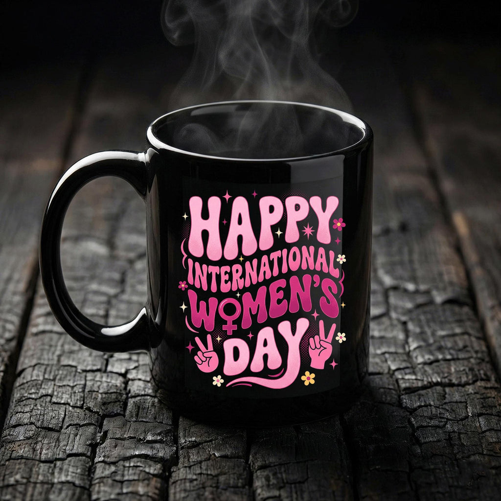Happy International Women’s Day Mug 8 March Cup Womens Day Coffee Mug