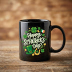 Happy St. Patrick’s Day Shamrock Celebration Mug Saint Paddy Cup