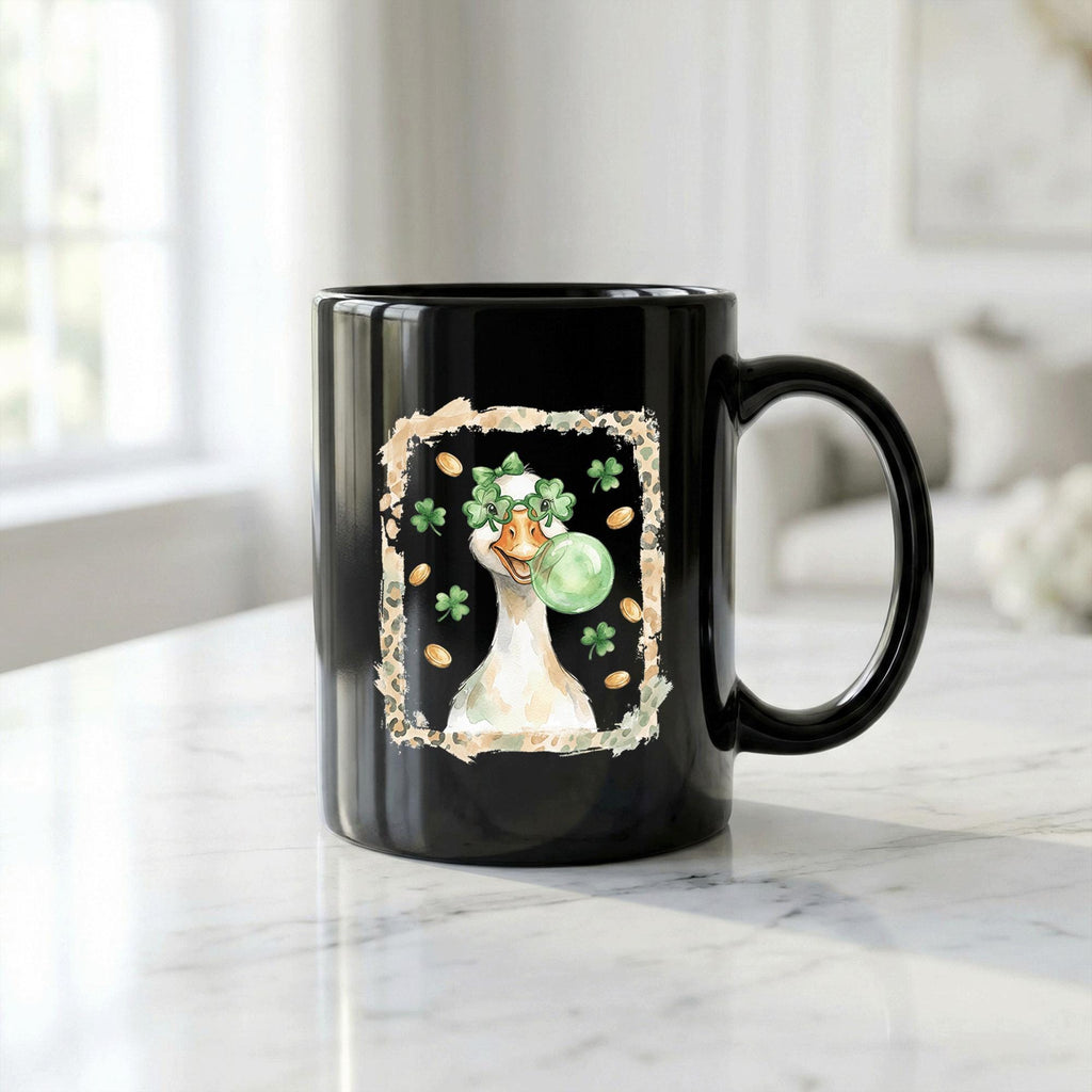 Lucky Duck - St. Patrick’s Day Mug Gosse Coffee Mug Saint Paddy Cup