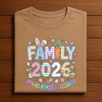 Family Easter 2026 Shirt Making Memories Together, Cute Bunny Carrot Easter Family Matching Tee, Easter Egg Hunt Family Shirt