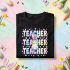 Teacher Easter Shirt Cute Bunny Teacher Tee Pastel Spring Teacher Gift Easter Bunny Shirt Teacher Holiday Shirt