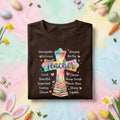 Christian Teacher Shirt Blessed Teacher Cross Shirt Faith Teacher Gift Religious Teacher Tee Inspirational Teacher Ap...