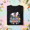 I'm The Teacher Bunny Easter Teacher Shirt Cute Bunny Teacher Tee Funny Easter Teacher Gift Pastel Spring Classroom S...