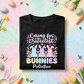Pediatrics Nurse Easter Shirt Caring for the Sweetest Bunnies Pediatric Nurse Gift Easter Bunny Shirt