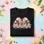 Pastel Mama Easter Bunny Shirt, Cute Spring Mom Graphic Tee