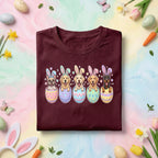 Easter Puppies in Eggs Shirt, Cute Bunny Dogs Easter Tee, Pastel Spring Dog Lover Holiday Shirt