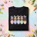 Easter Puppies in Eggs Shirt, Cute Bunny Dogs Easter Tee
